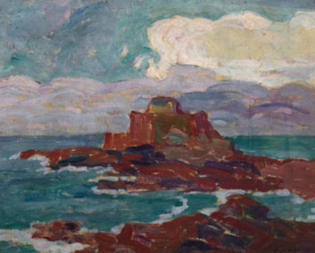 Alexander Young (A. Y.) Jackson (1882-1974) - Rocky Promontory, Normandy