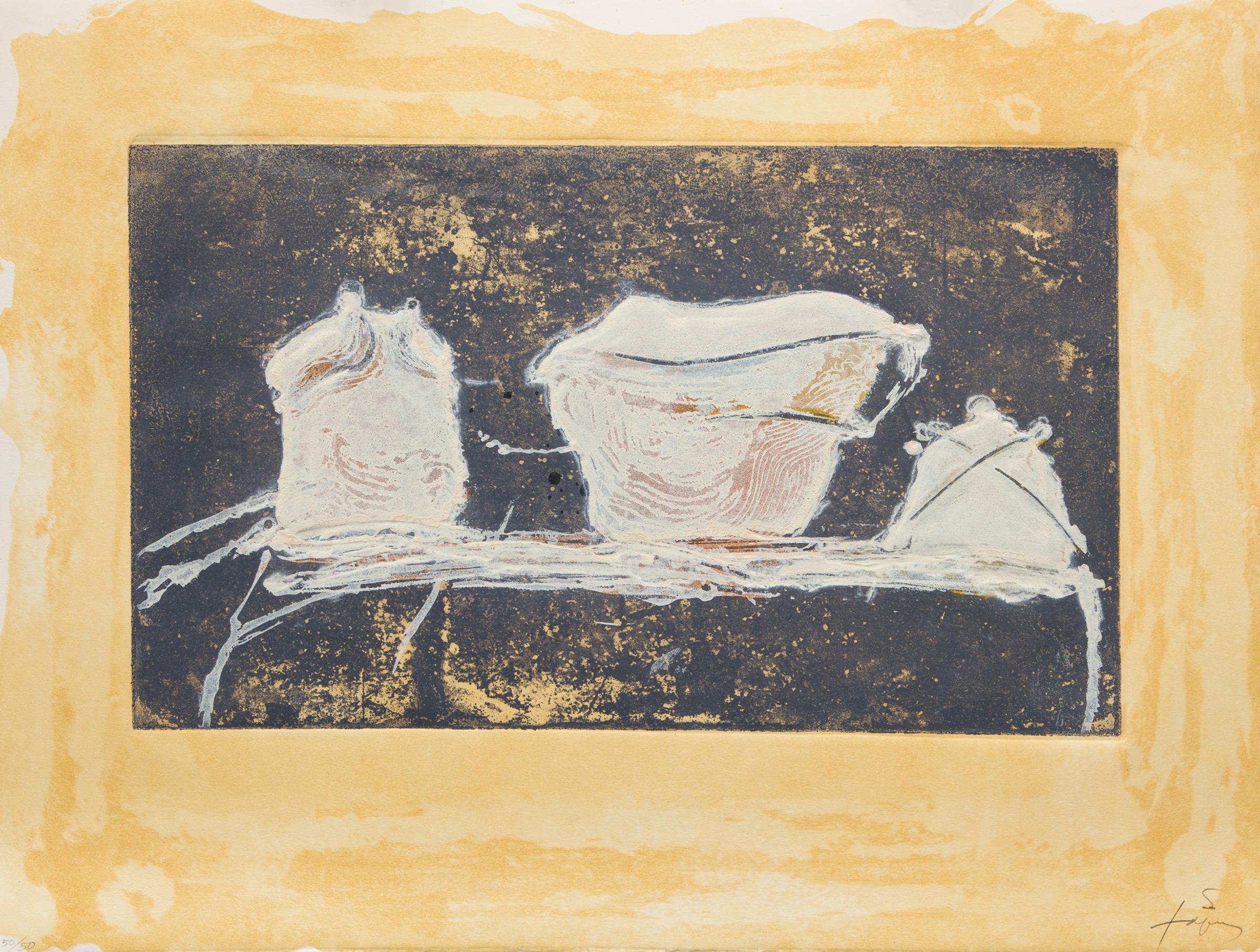 Antoni Tàpies (1923-2012) - Vaisselle, 1984