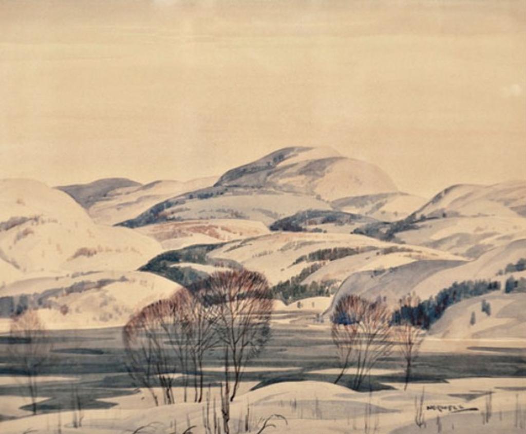 Graham Norble Norwell (1901-1967) - Gatineau River in Winter