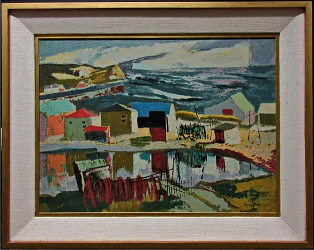 Henri Leopold Masson (1907-1996) - Village By The Sea