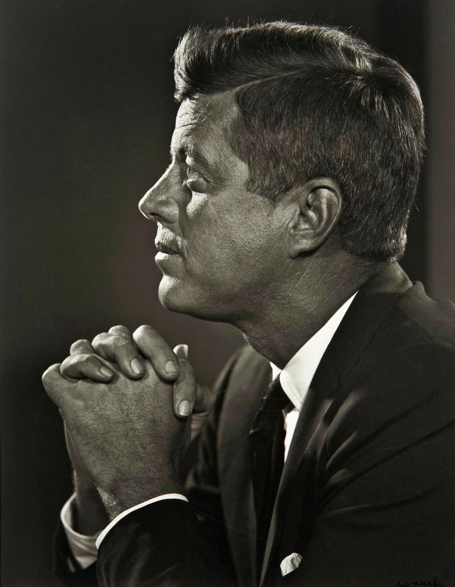 Yousuf Karsh (1908-2002) - John F.Kennedy