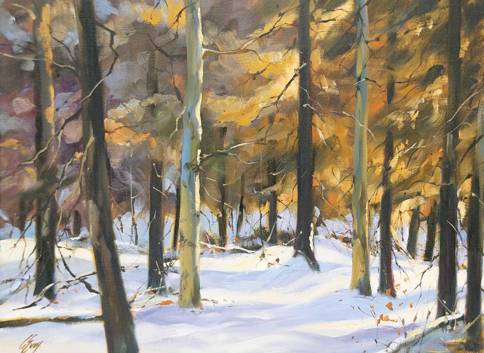 George Arthur [Art] Evoy - Winter Woods
