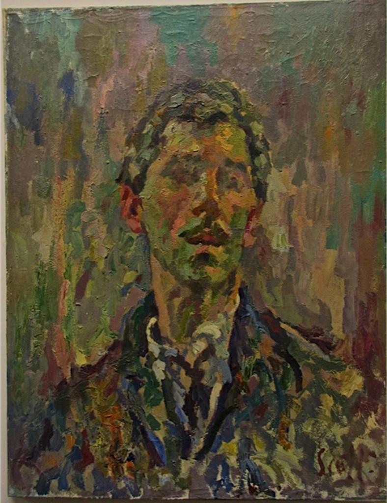 Gerald William Scott (1926-2003) - Self Portrait