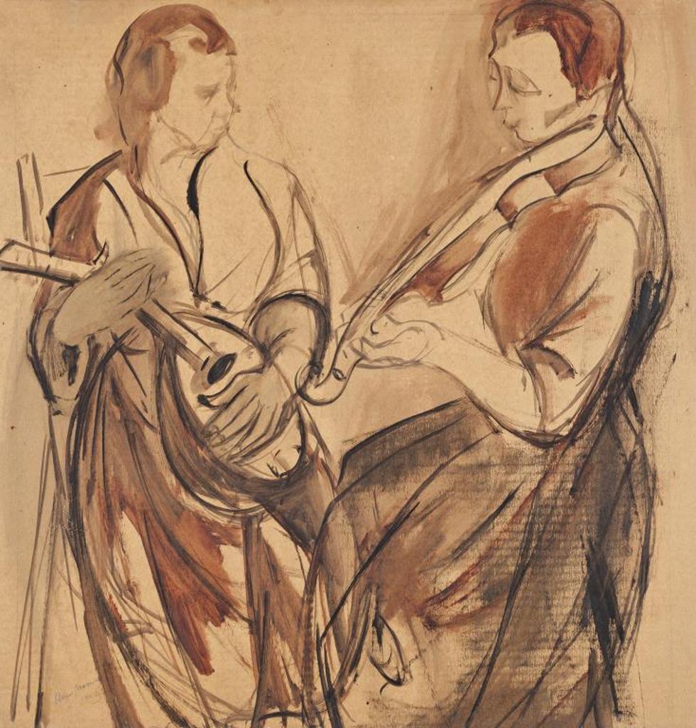 Henri Jacques Masson (1907-1995) - The Musicians