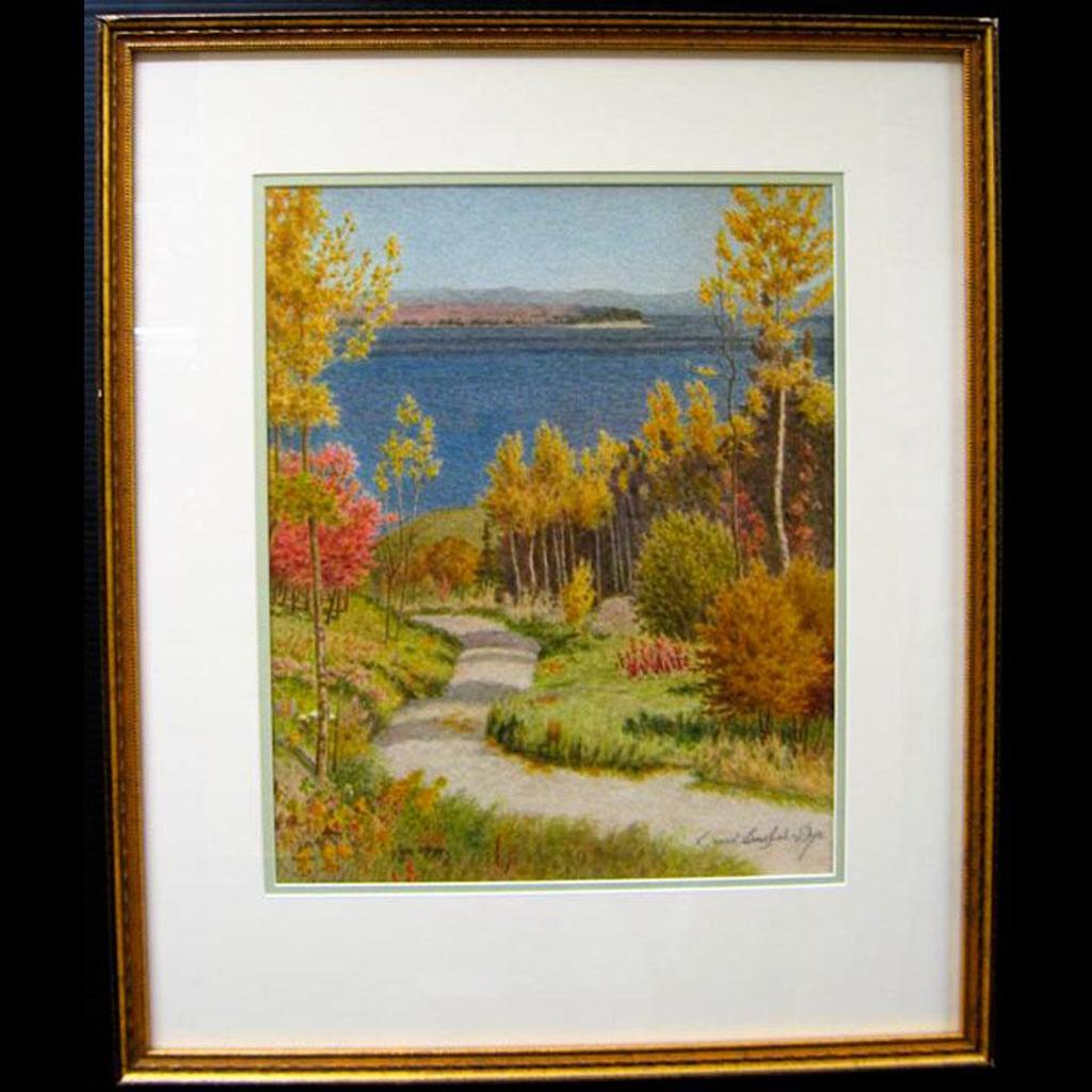 Ernest Sawford-Dye (1873-1965) - Winding Path To Lake