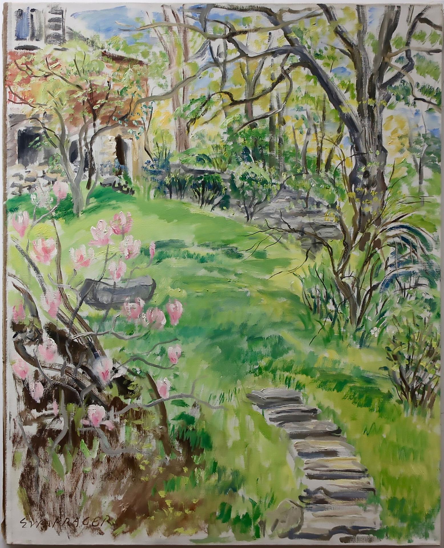 Eva Sophie Prager (1912-2010) - Untitled (Garden Steps)