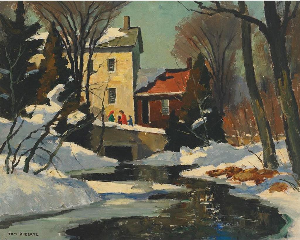 Thomas Keith (Tom) Roberts (1909-1998) - Village Creek, Winter