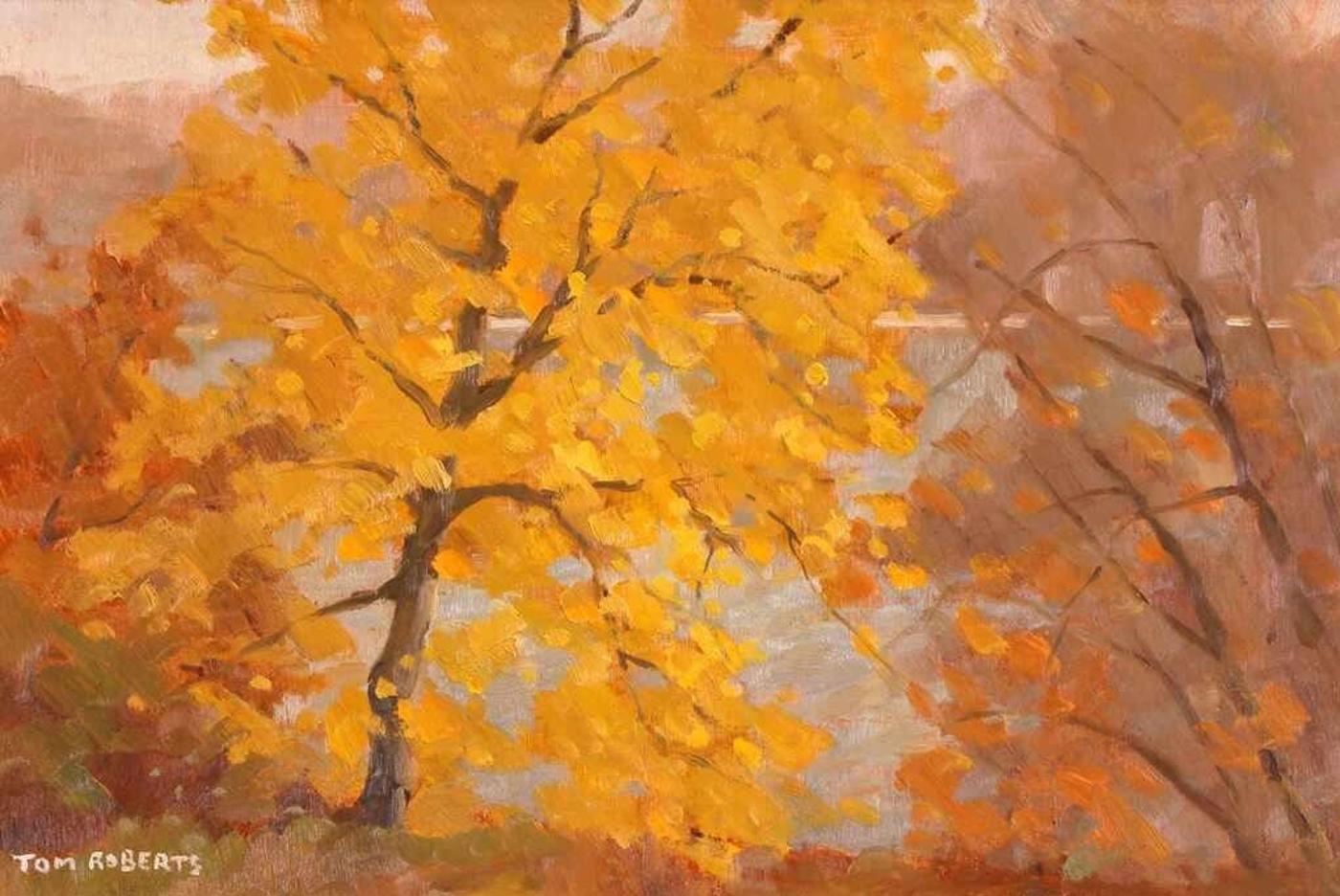 Thomas Keith (Tom) Roberts (1909-1998) - Autumn Maple Tree