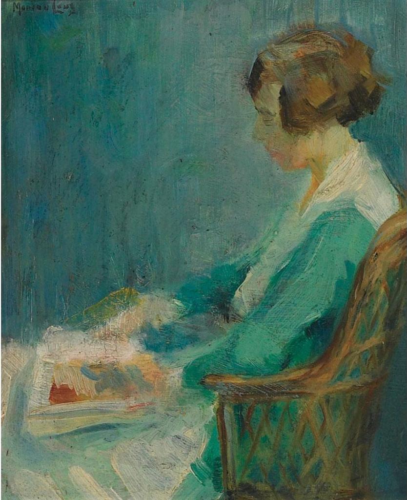 Marion Long (1882-1970) - Woman Reading