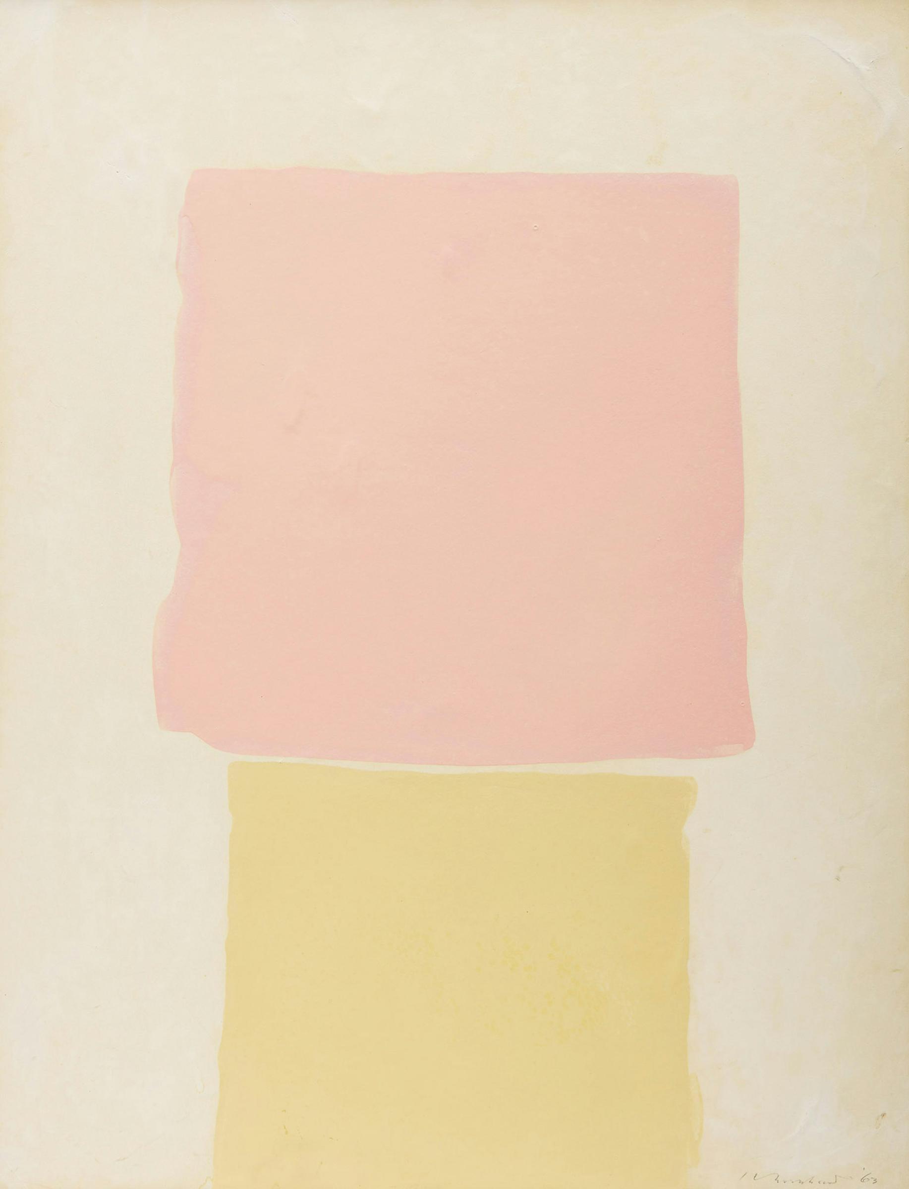 Kenneth Campbell Lochhead (1926-2006) - Pink Bay
