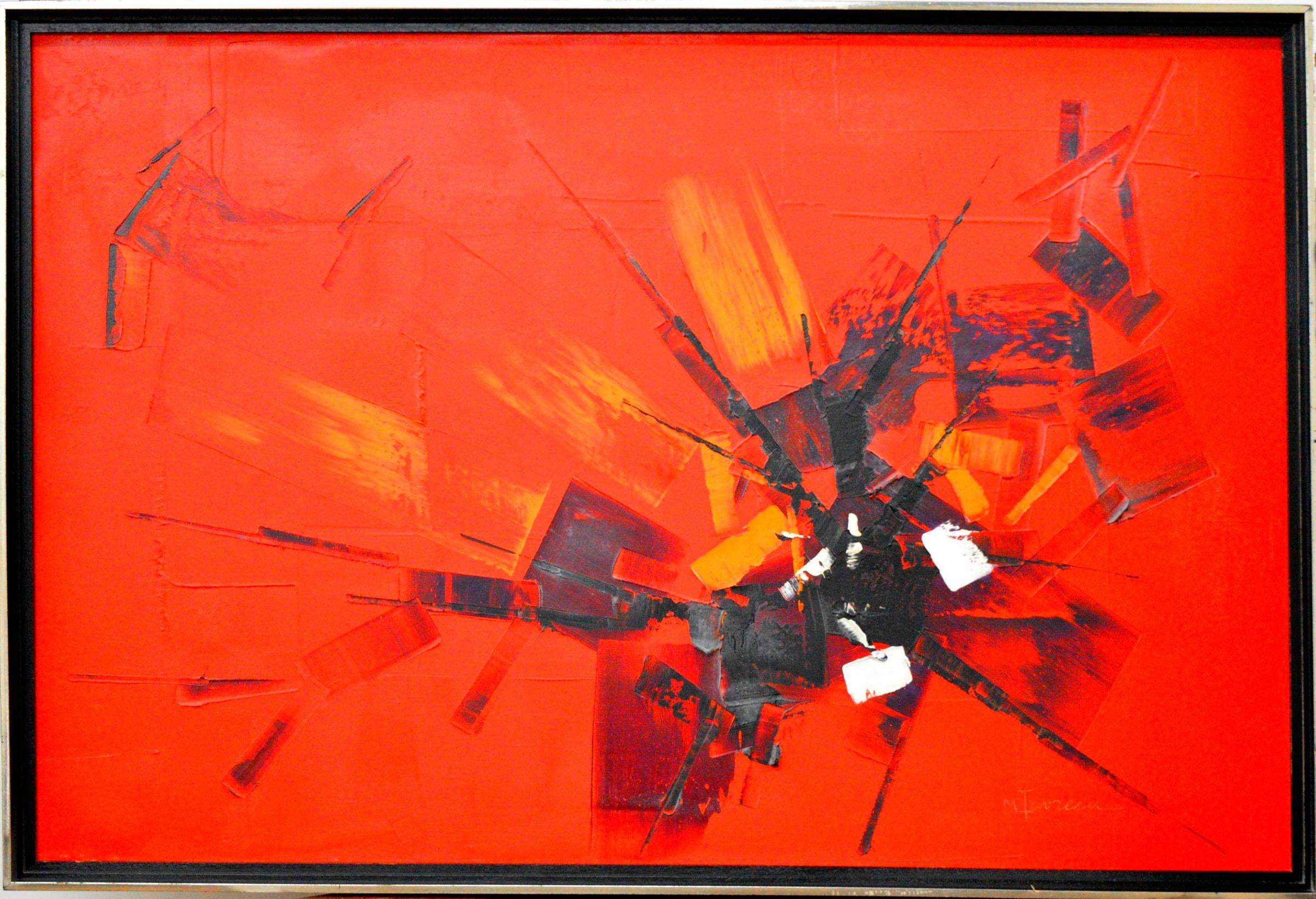 Marcel Favreau (1921-2020) - composition abstraite