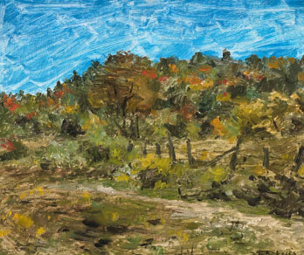 William Goodridge Roberts (1921-2001) - Landscape with Fence