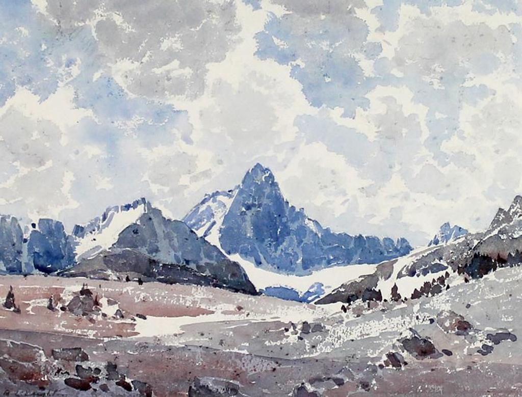 Alfred Crocker Leighton (1901-1965) - Above Mount Temple, Banff National Park