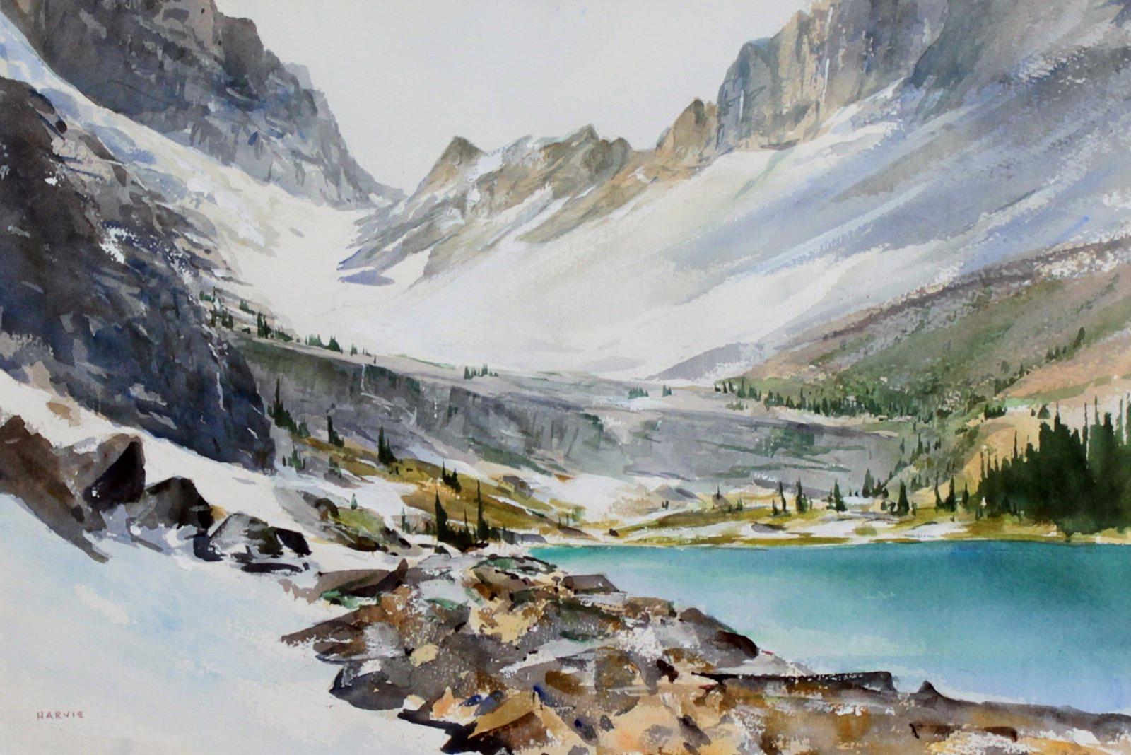 John William Harvie (1928-2018) - Skoki Lake #1
