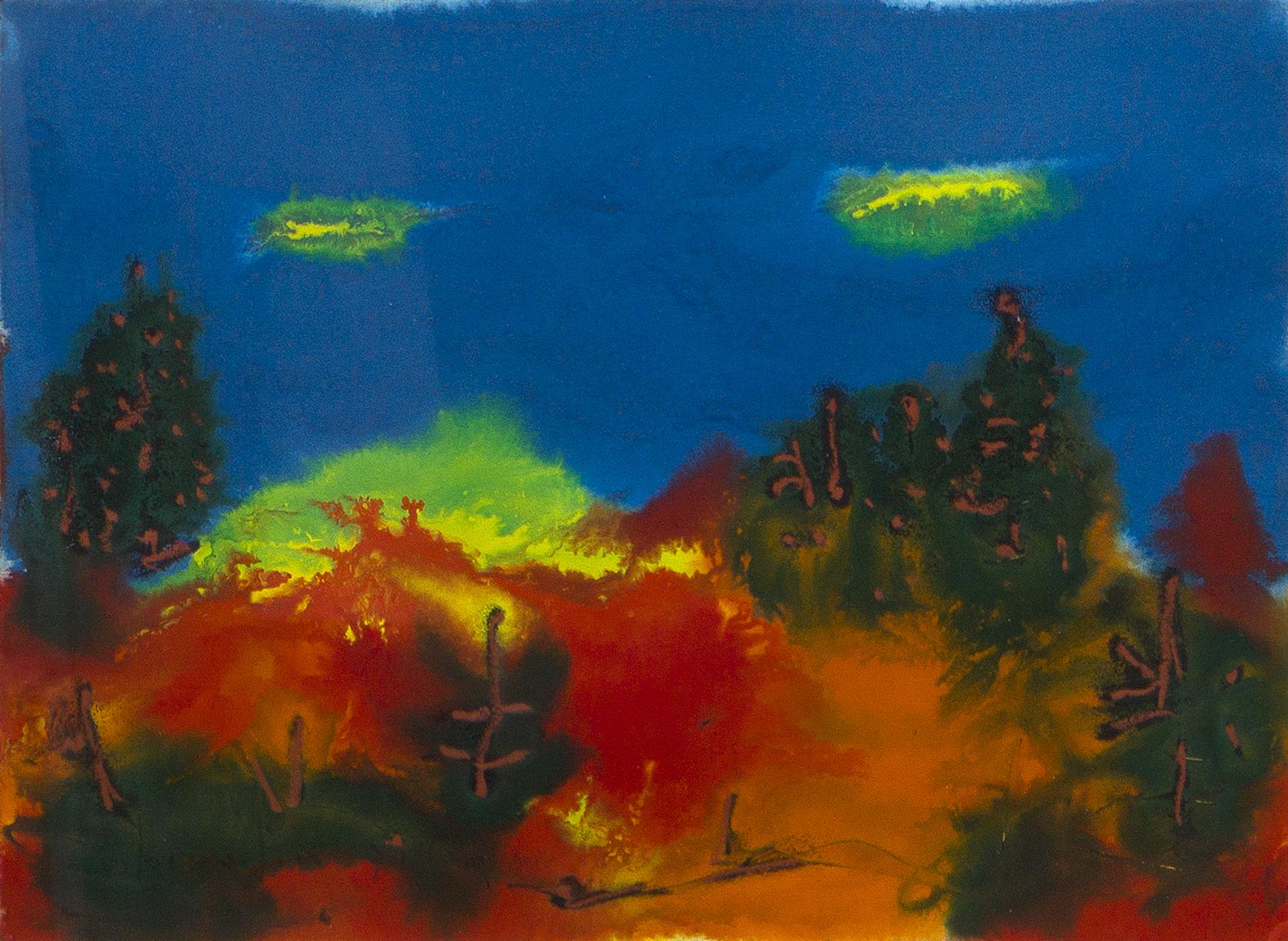 Paul Vanier Beaulieu (1910-1996) - Paysage d'automne, 1971