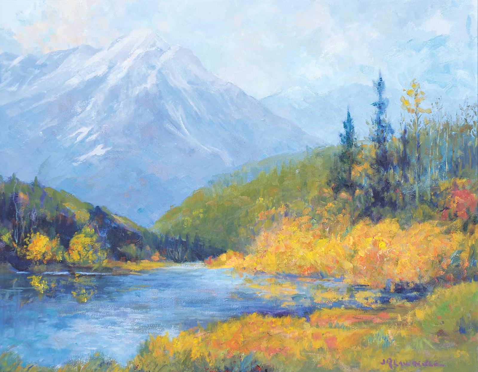 John R. Lawrence - Untitled - Vermillion Lakes