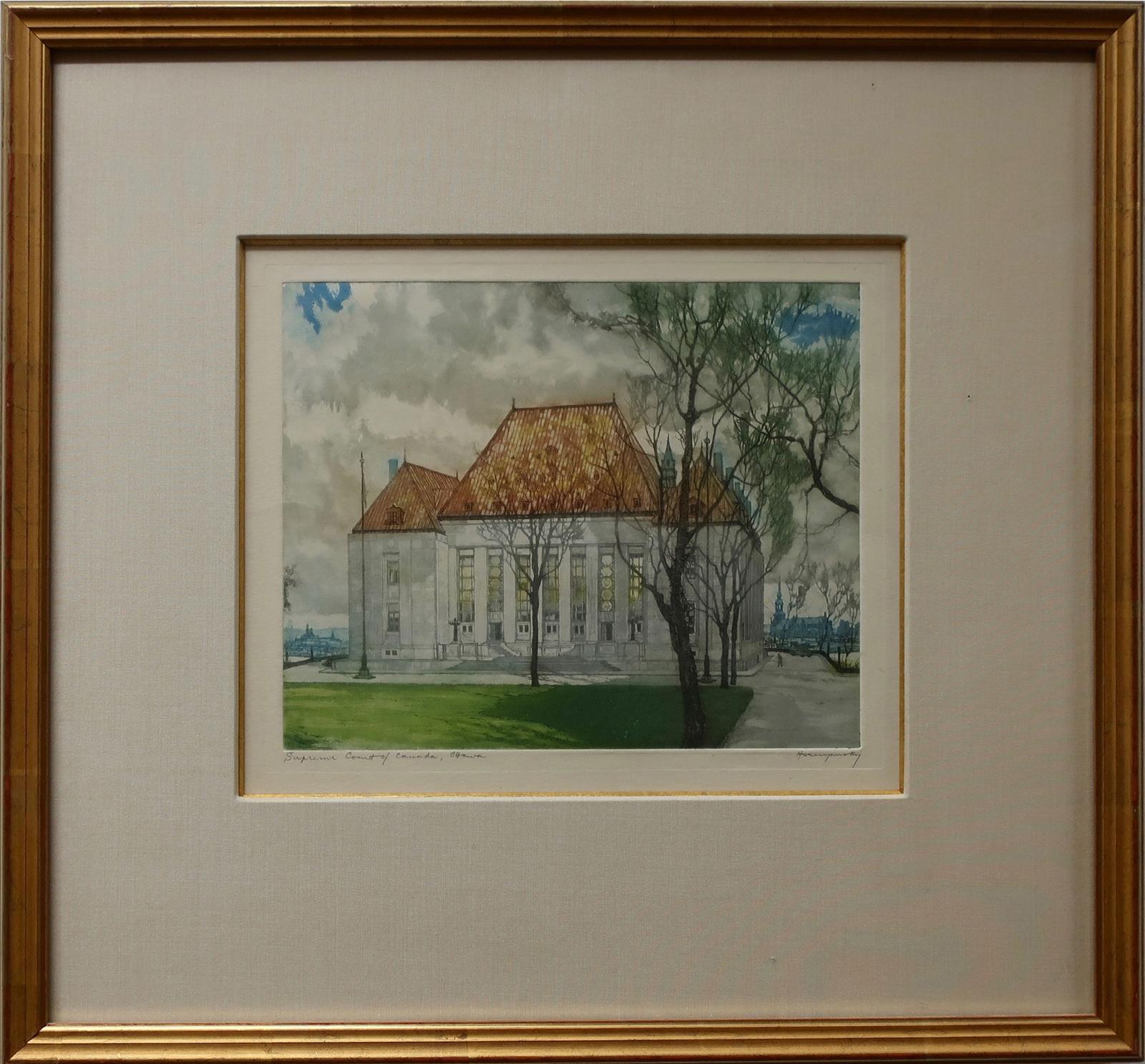 Nicholas Hornyansky (1896-1965) - Supreme Court Of Canada, Ottawa