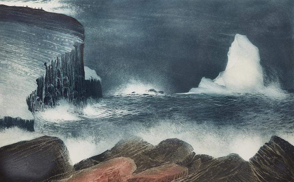 David Lloyd Blackwood (1941-2022) - April Iceberg off Bragg’s Island