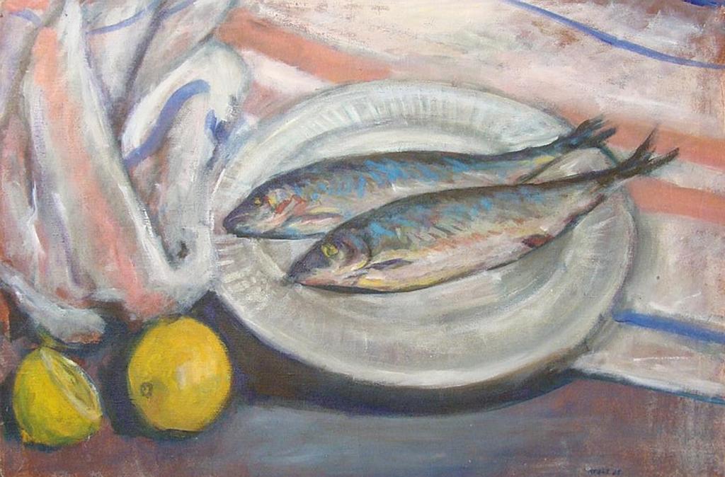 Thomas Anfield (1961) - STILL LIFE WITH FISH