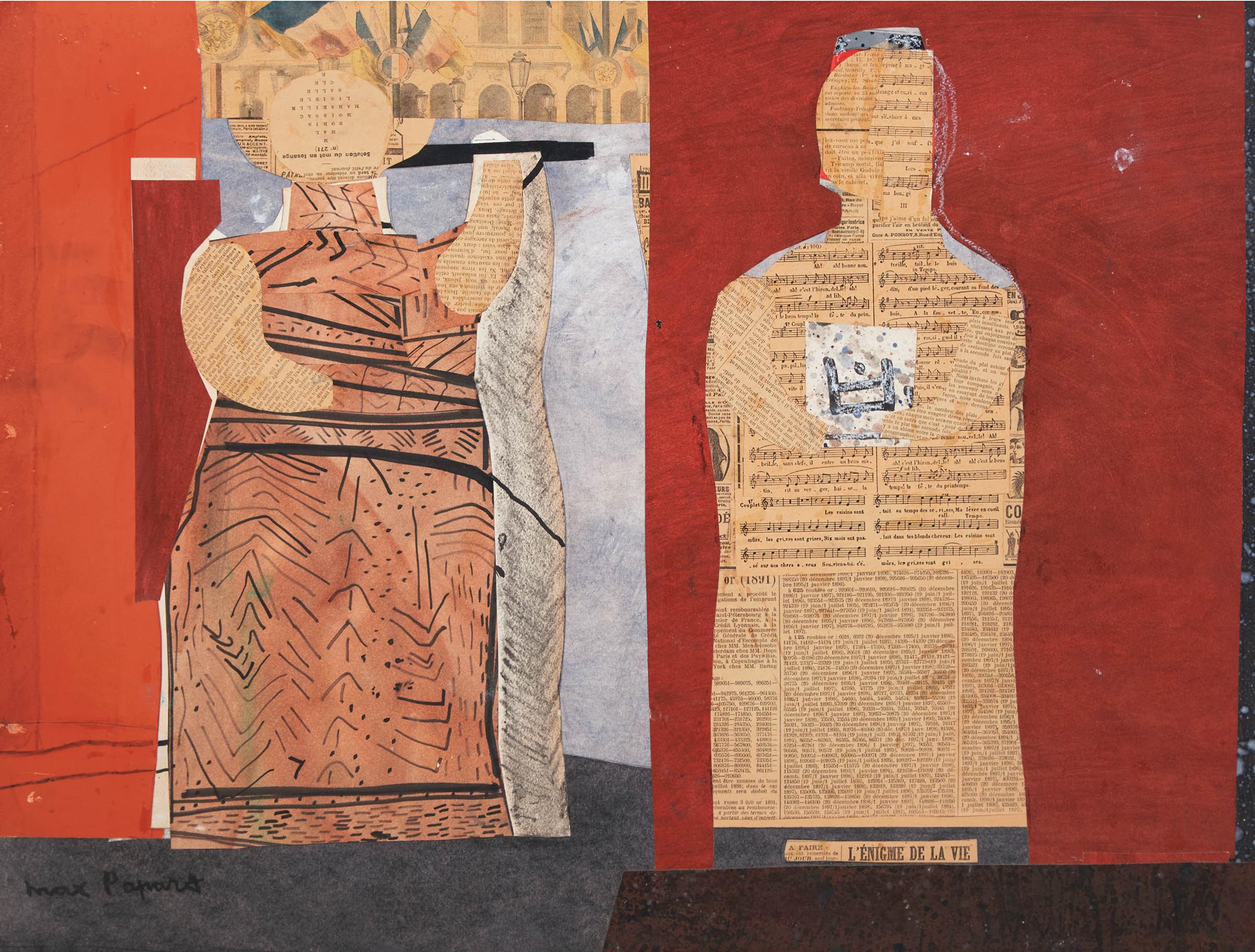Max Papart (1911-1994) - L'enigme De La Vie, 1968-69