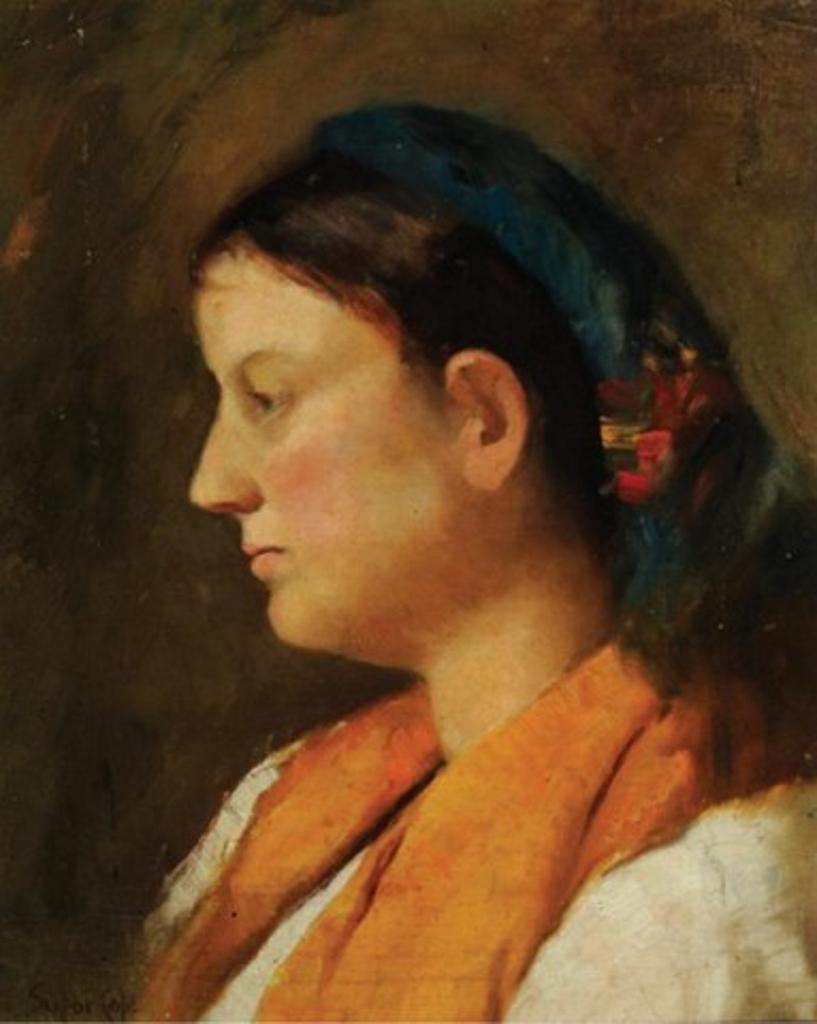Marc-Aurèle de Foy Suzor-Coté (1869-1937) - Portrait of a Breton Woman