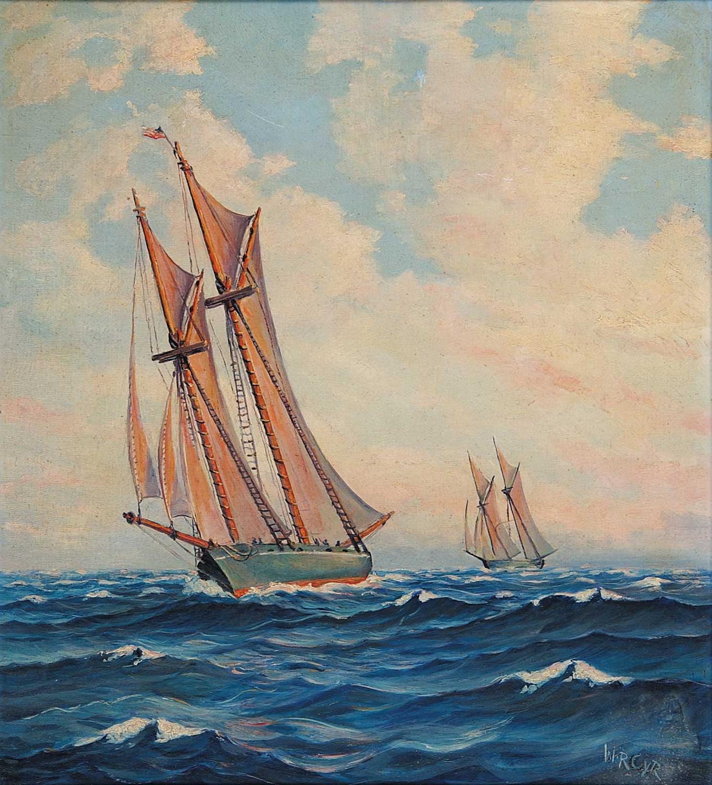 Wilfred R. Cyr - Untitled - Two Ships