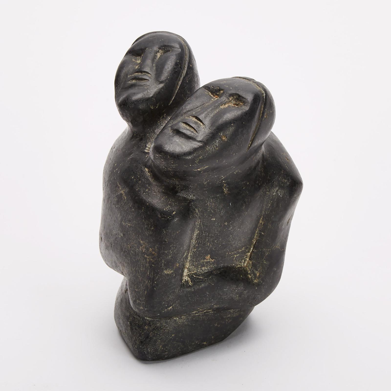 Joy Kiluvigyuak Hallauk (1940-2000) - Mother And Child