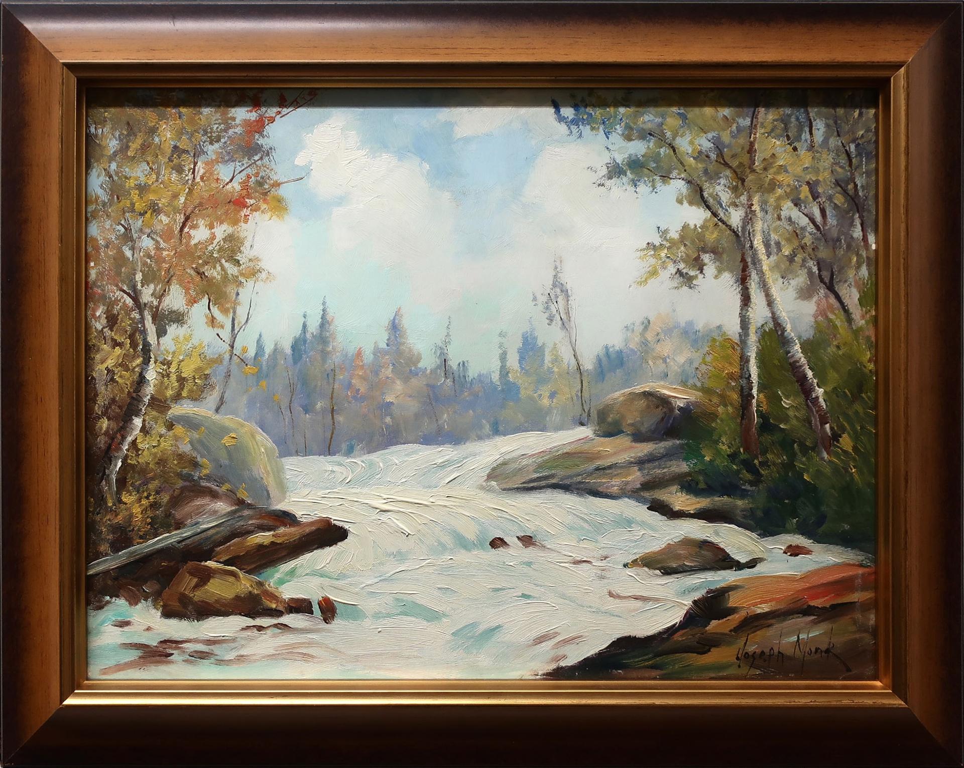 Joseph Monk (1908-1984) - Untitled (Rapid Waters)