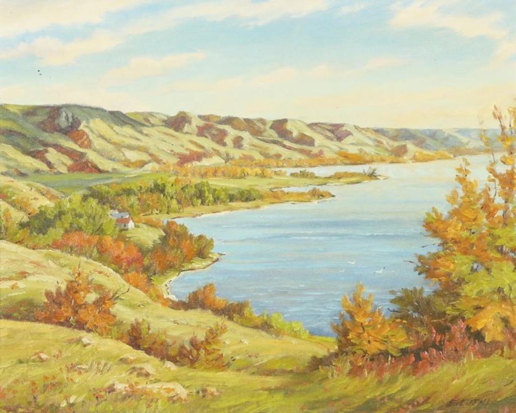 Ernest (Ernie) Luthi (1906-1983) - September On Crooked Lake