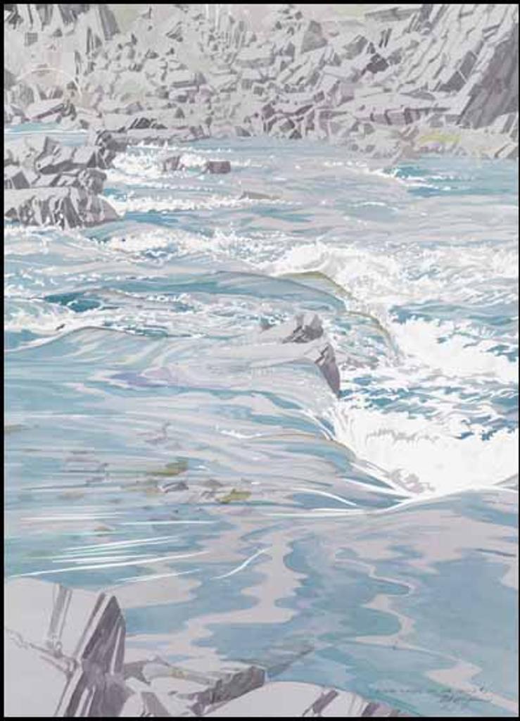 Edward William (Ted) Godwin (1933-2013) - White Water on the Castle #1