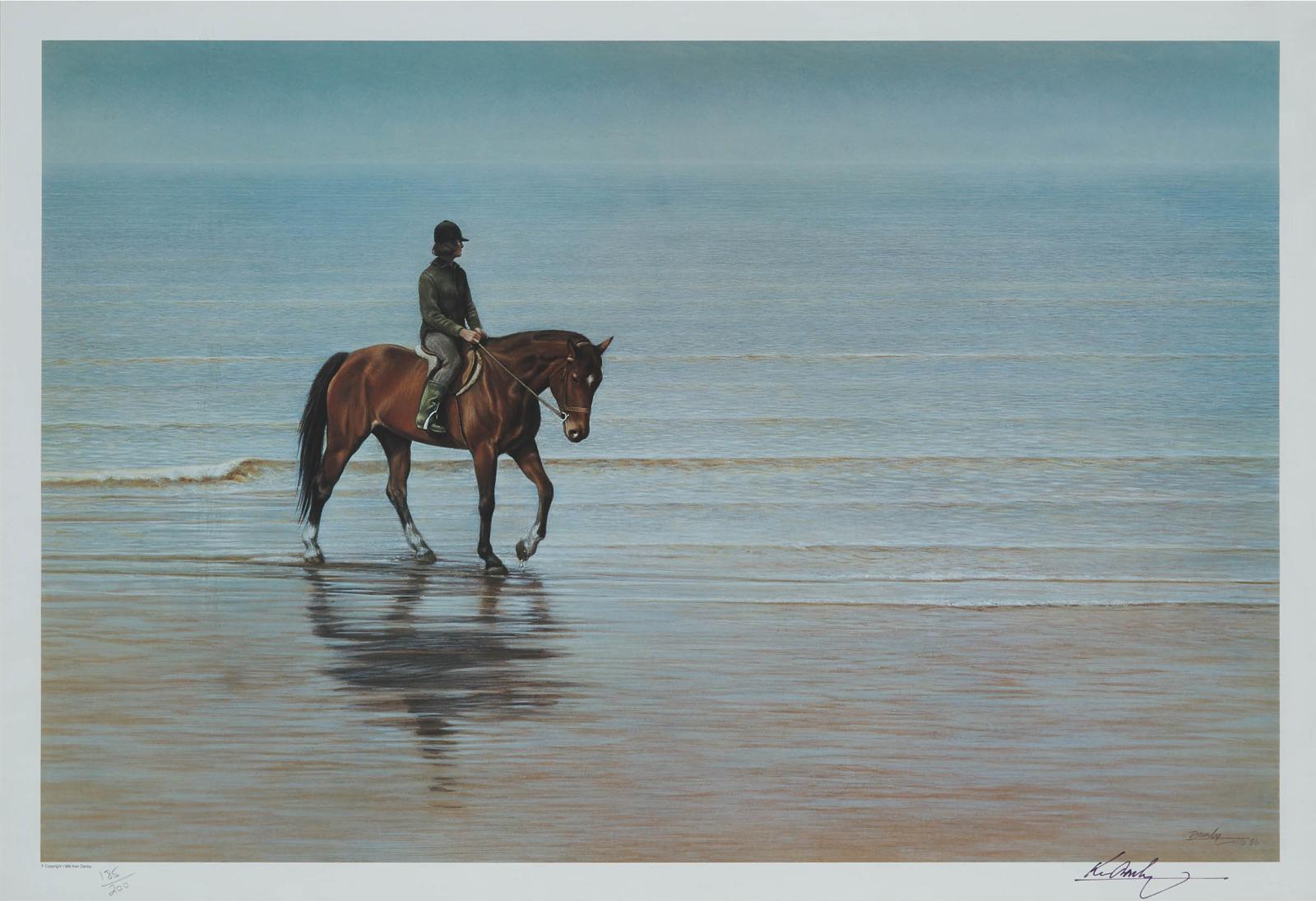 Kenneth (Ken) Edison Danby (1940-2007) - Channel Rider, 1986