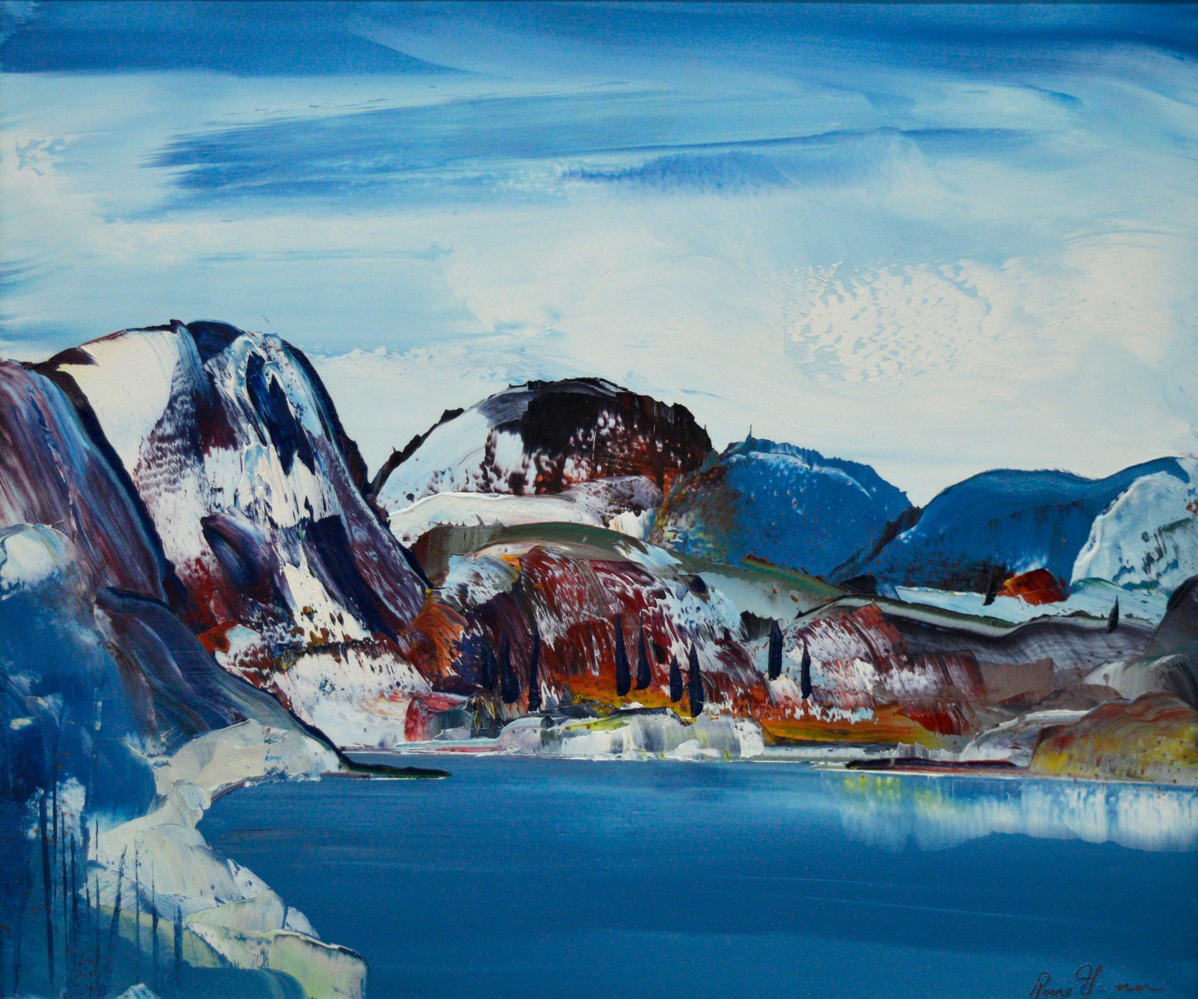 René Gagnon (1928-2022) - Paysage d'hiver