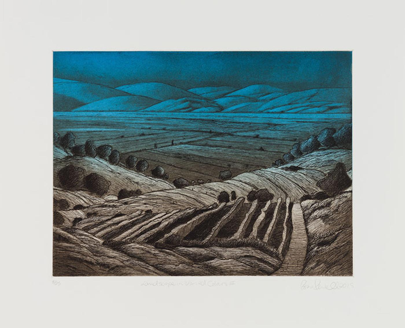 Ross Ellsworth Penhall (1959) - Landscape in Varied Colours III