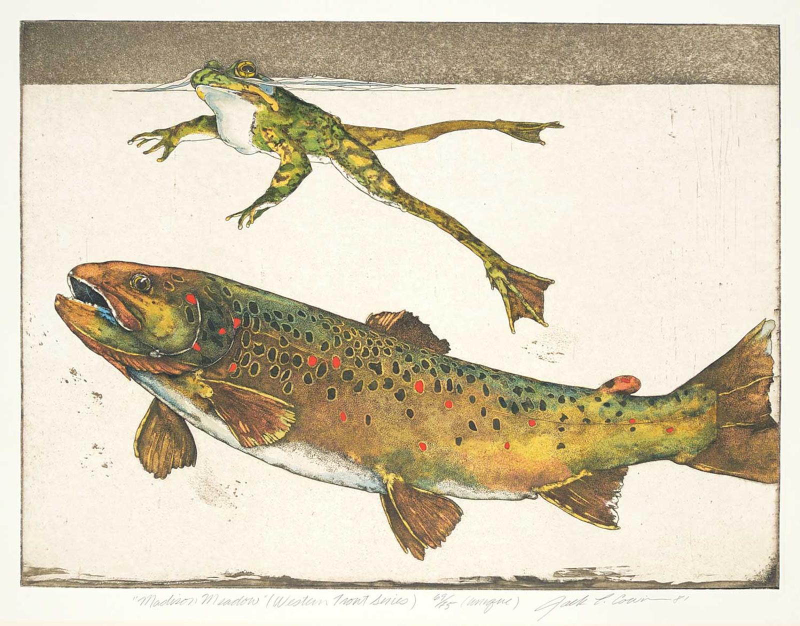 Jack Lee Cowin (1947-2014) - Madison Meadow [Western Trout Series]  #69/75 [Unique]