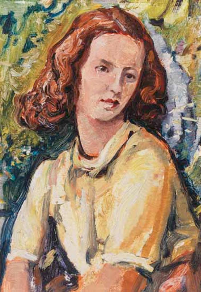 Arthur Lismer (1885-1969) - Portrait of a Young Woman