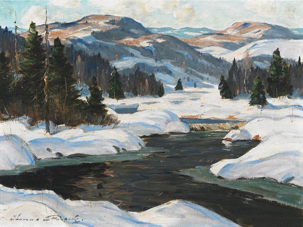 Thomas Hilton Garside (1906-1980) - Winter Landscape