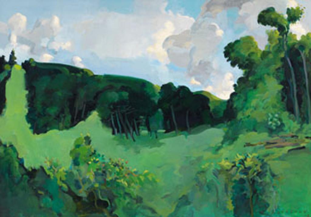 Kenneth Campbell Lochhead (1926-2006) - Green Meadow