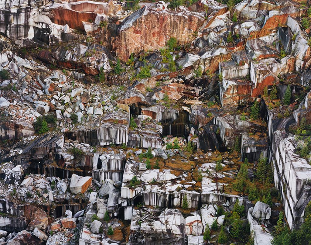 Edward Burtynsky (1955) - Rock of Ages #38, Abandoned Section Rock of Ages Quarry, Barre Vermont