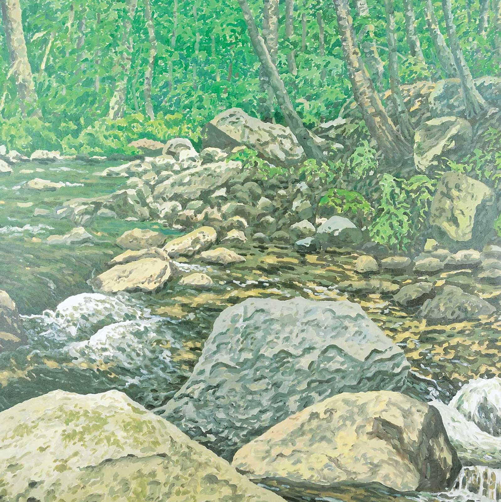 Michael Bayne (1950) - Creek in Maine