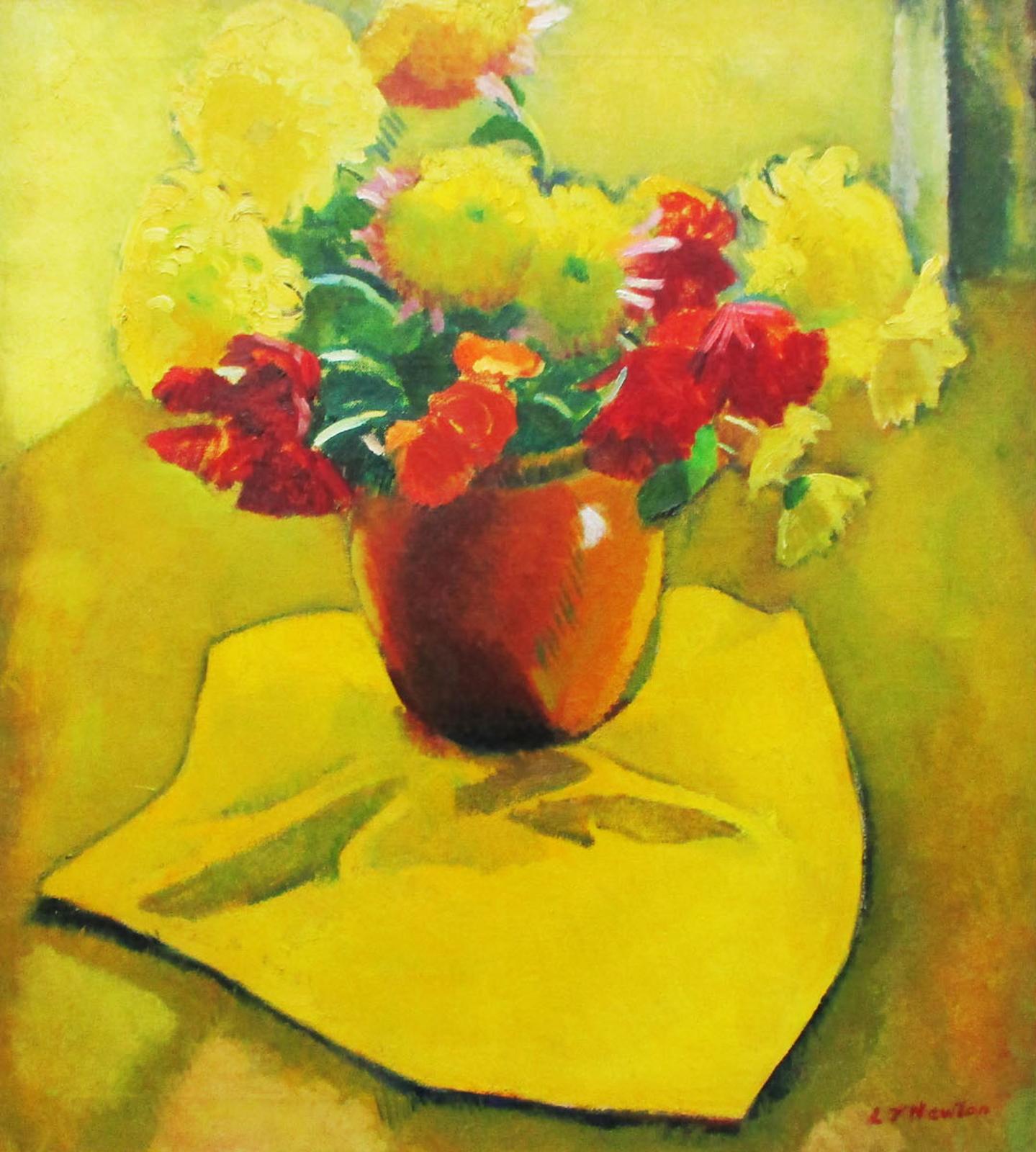 Lilias Torrance Newton (1896-1980) - Still life - vase of flowers