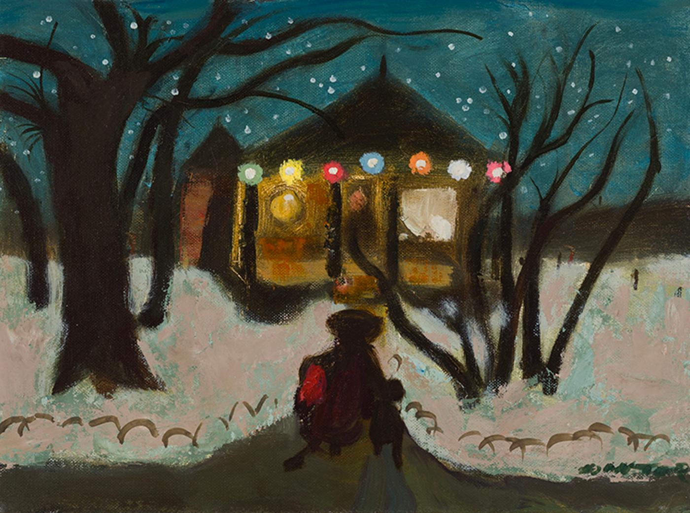 William Arthur Winter (1909-1996) - Christmas Lights