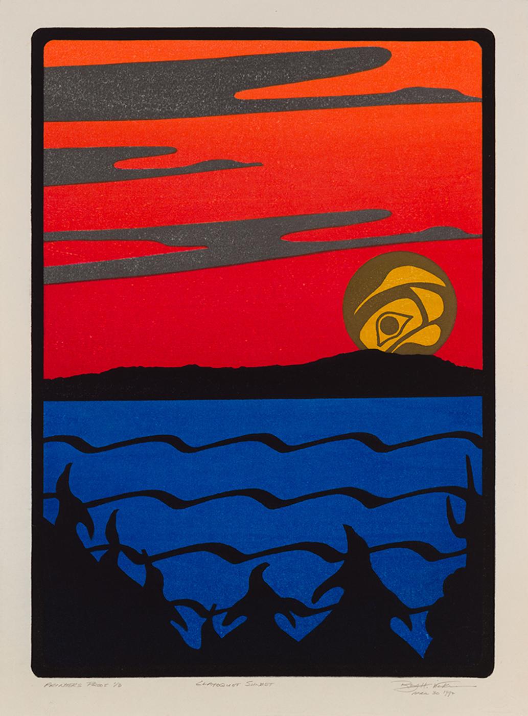 Roy Henry Vickers (1946) - Clayoquot Sunset