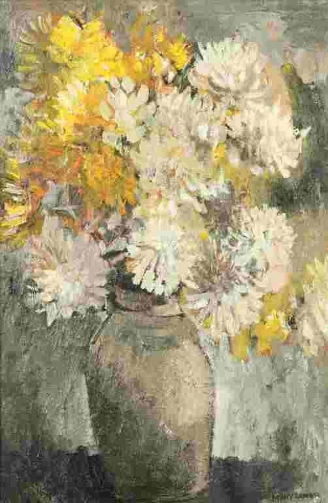 Molly Joan Lamb Bobak (1922-2014) - Flowers