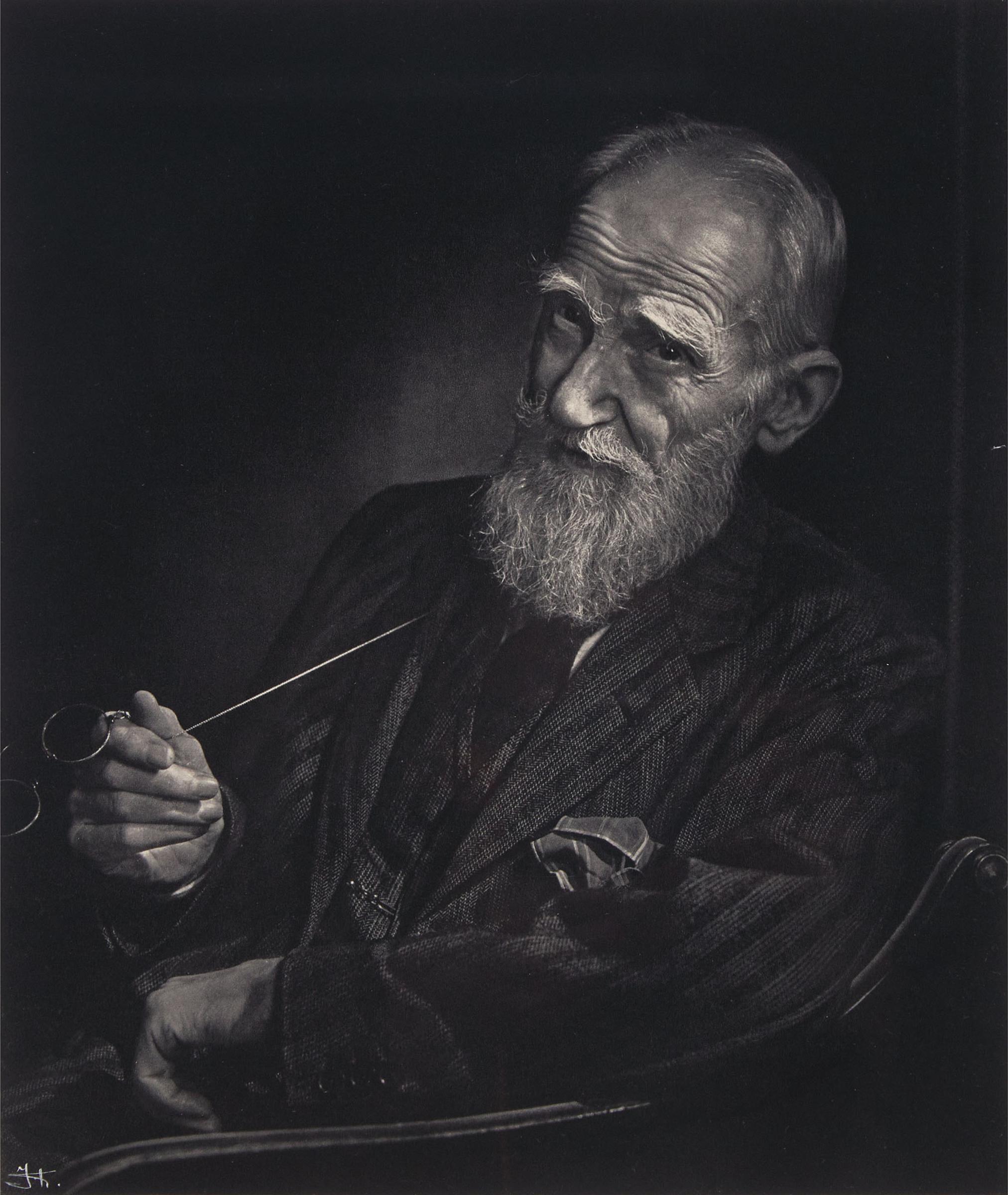 Yousuf Karsh (1908-2002) - George Bernard Shaw, 1943