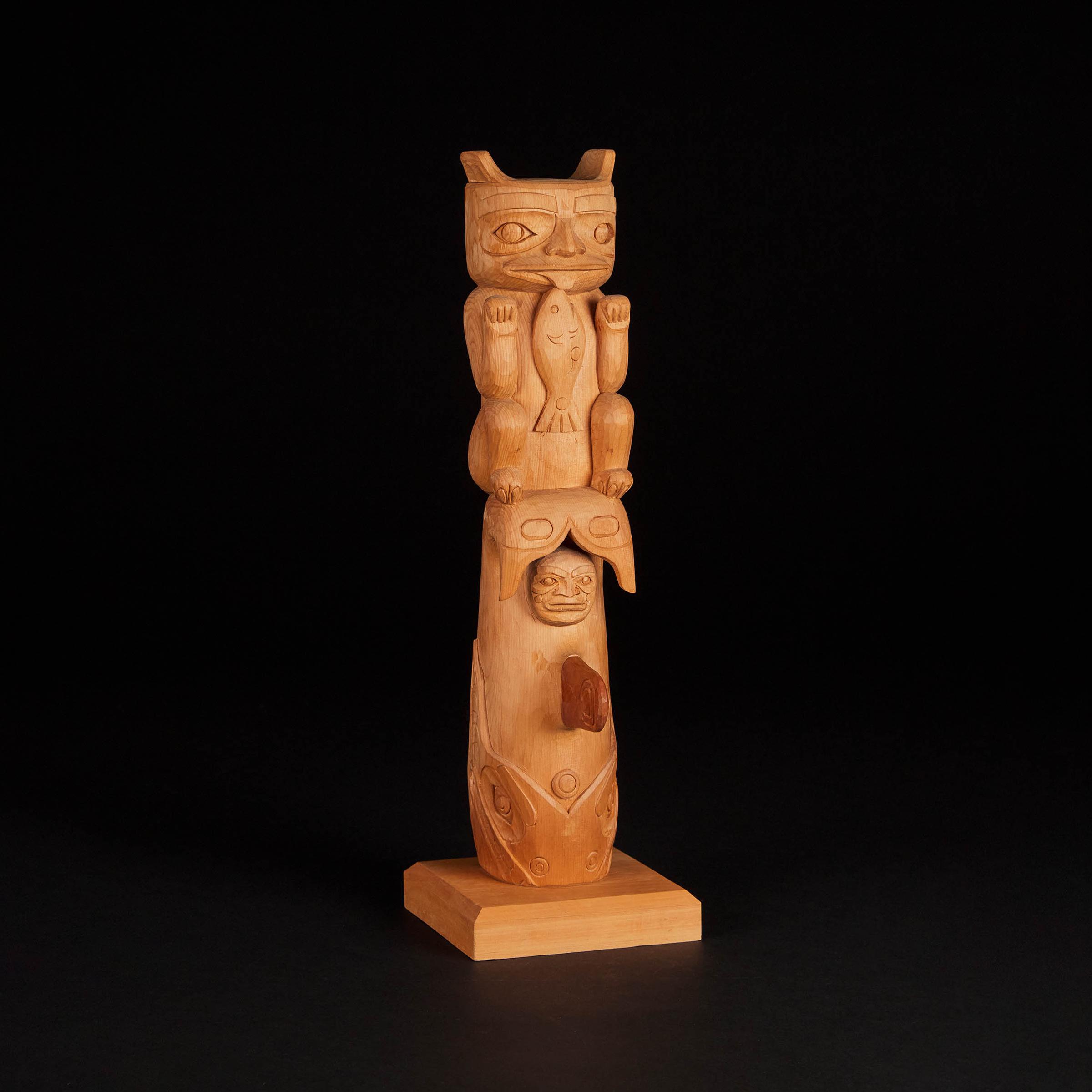 Terry Willson (1948) - Model Totem Pole