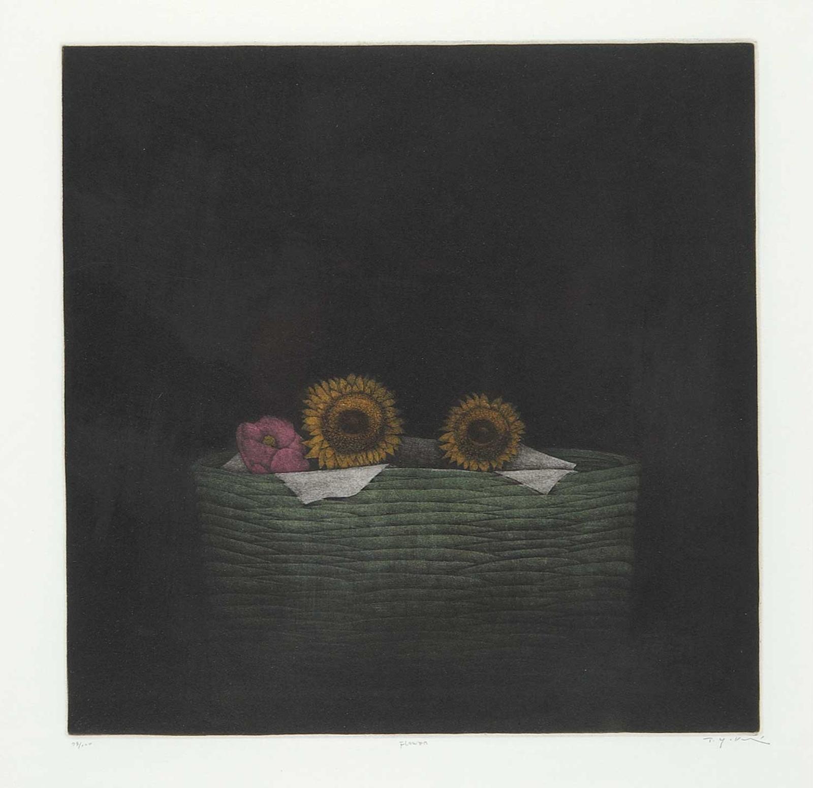 Tomoe Yokoi (1942) - Flower [Nature Morte Suite]  #79/100