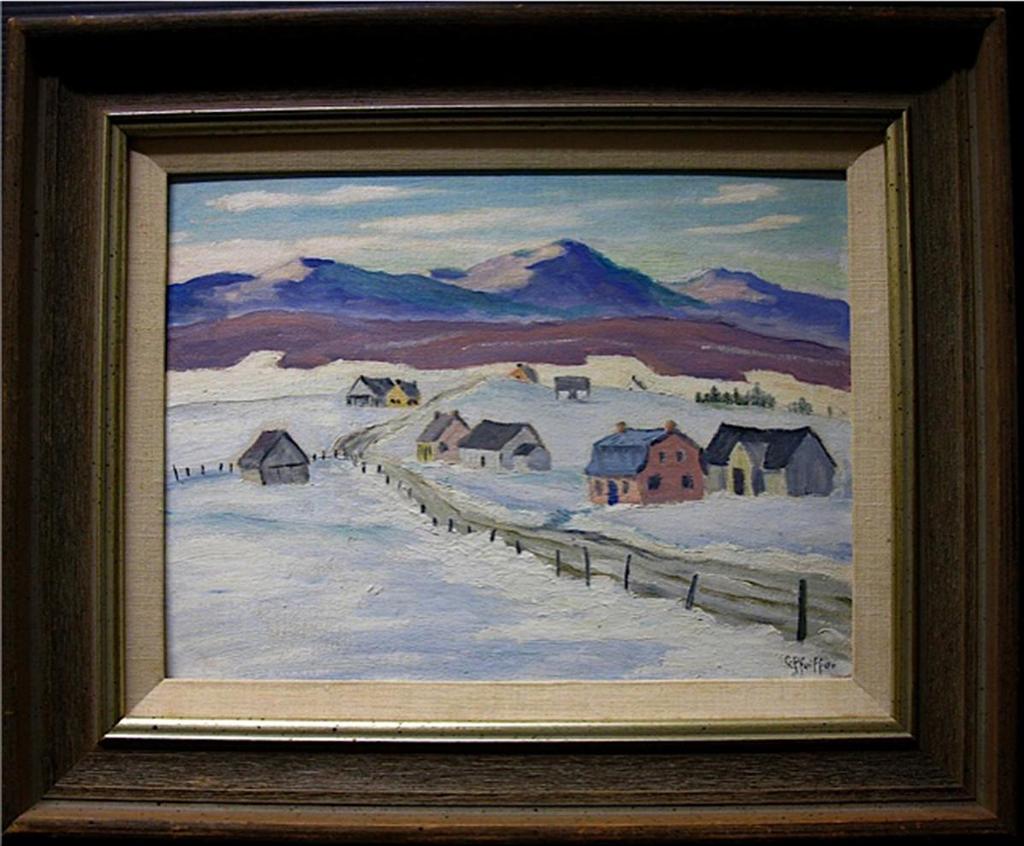 Gordon Edward Pfeiffer (1899-1983) - Winter Scene House #4 - Charlevois County
