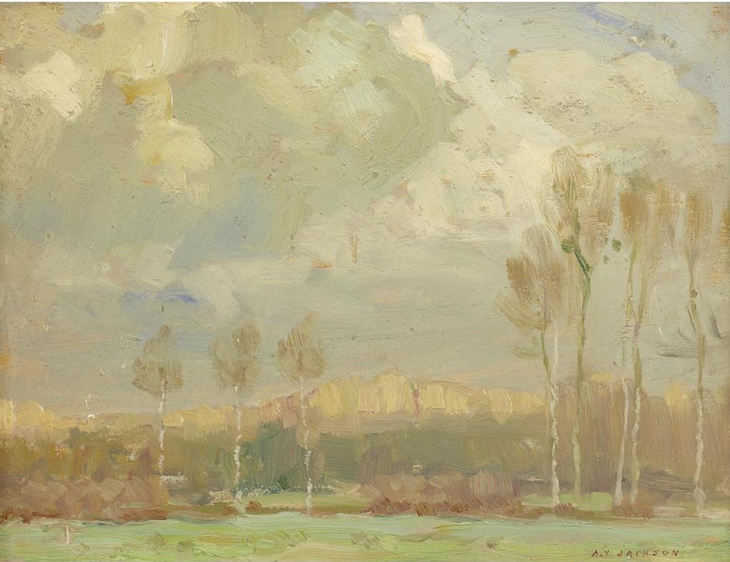 Alexander Young (A. Y.) Jackson (1882-1974) - Landscape With Clouds