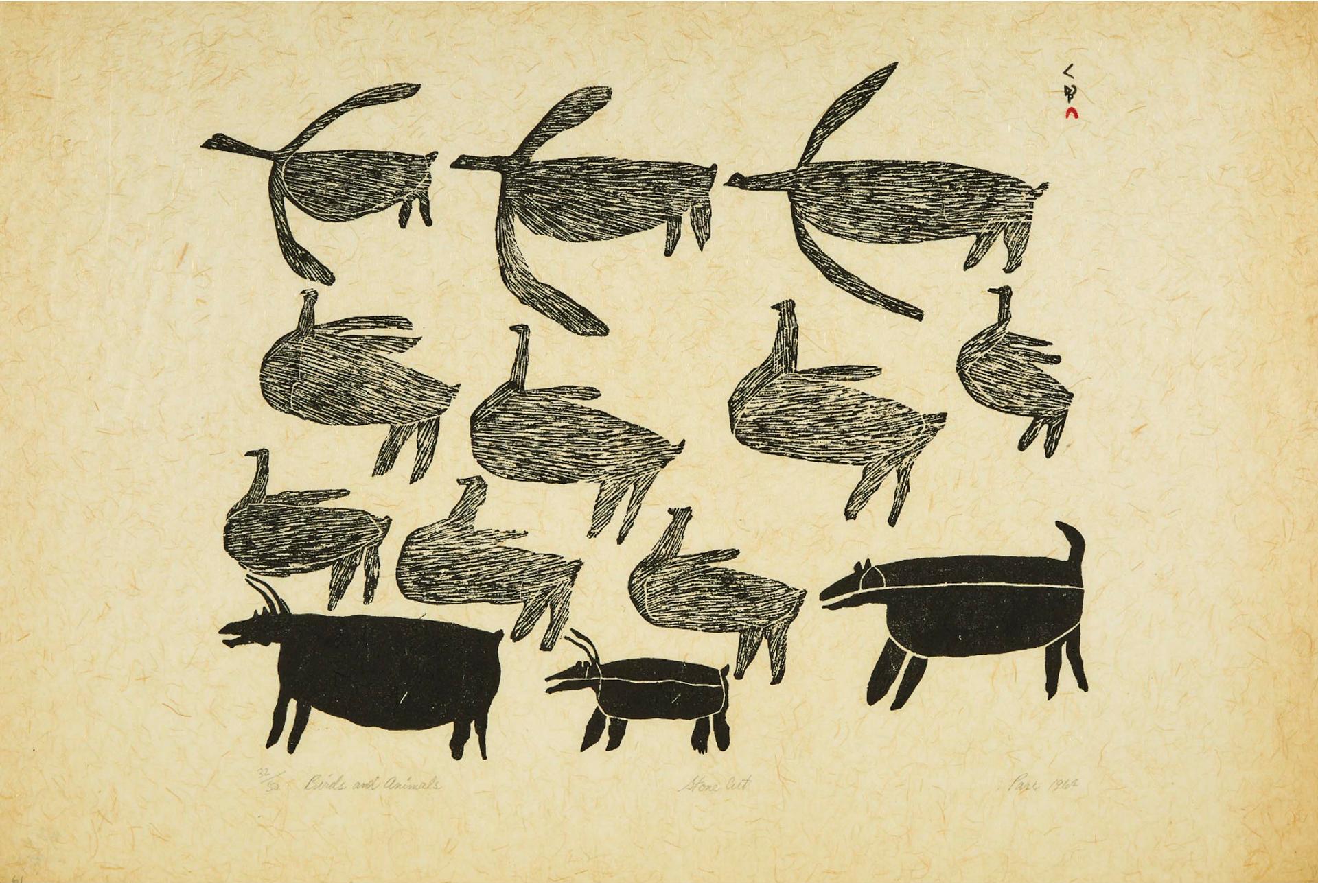 Parr (1893-1969) - Birds And Animals, 1964