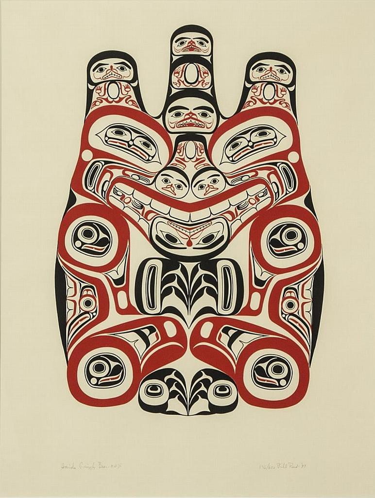 Bill (William) Ronald Reid (1920-1998) - Haida Grizzly Bear - Hoiji